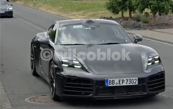 Cayman Electric & Boxster Electric - recent spy videos