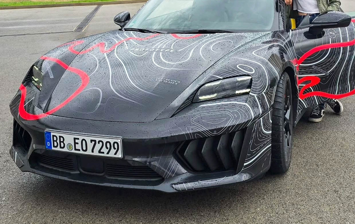 First official uncamouflaged non-leaked picture of 718 EV!
